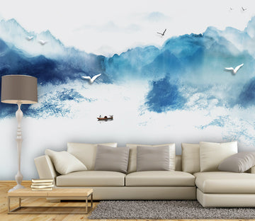 3D Valley Birds WG017 Wall Murals