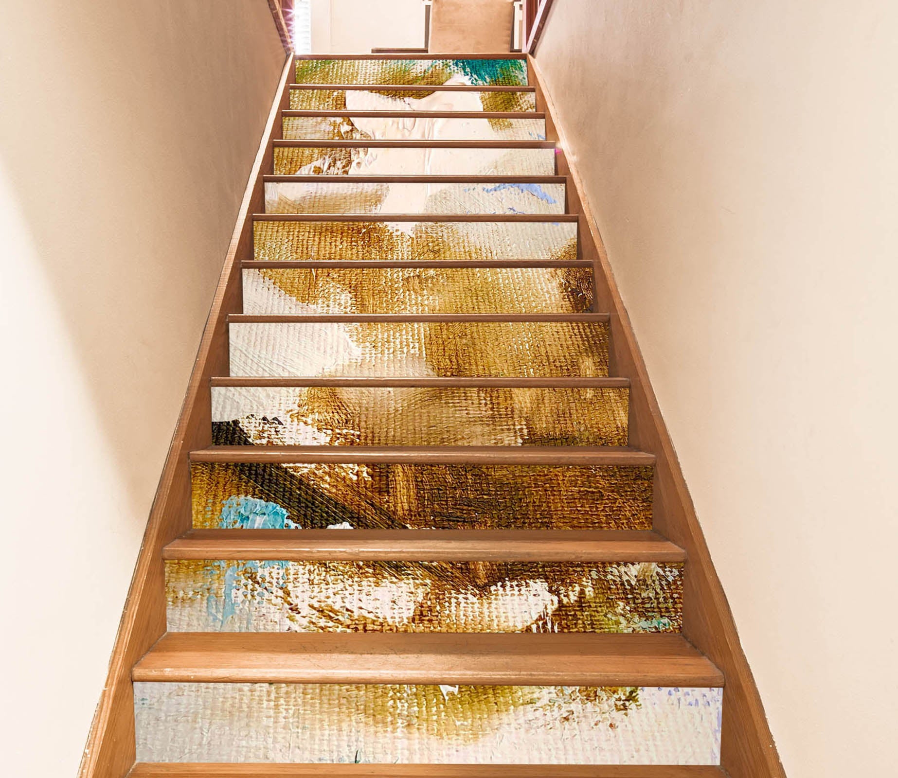 3D Yellow Pigment 2020 Skromova Marina Stair Risers