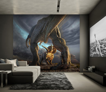 3D Face Off 1410 Jerry LoFaro Wall Mural Wall Murals