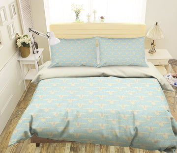 3D Yellow Pattern 98160 Kasumi Loffler Bedding Bed Pillowcases Quilt