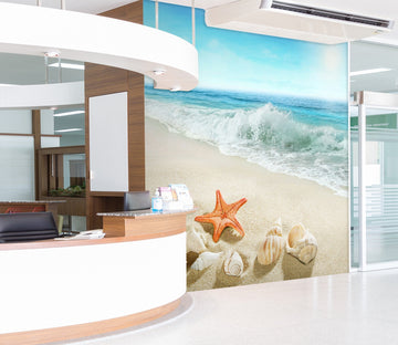 3D Surf Starfish 004 Wall Murals Wallpaper AJ Wallpaper 2 