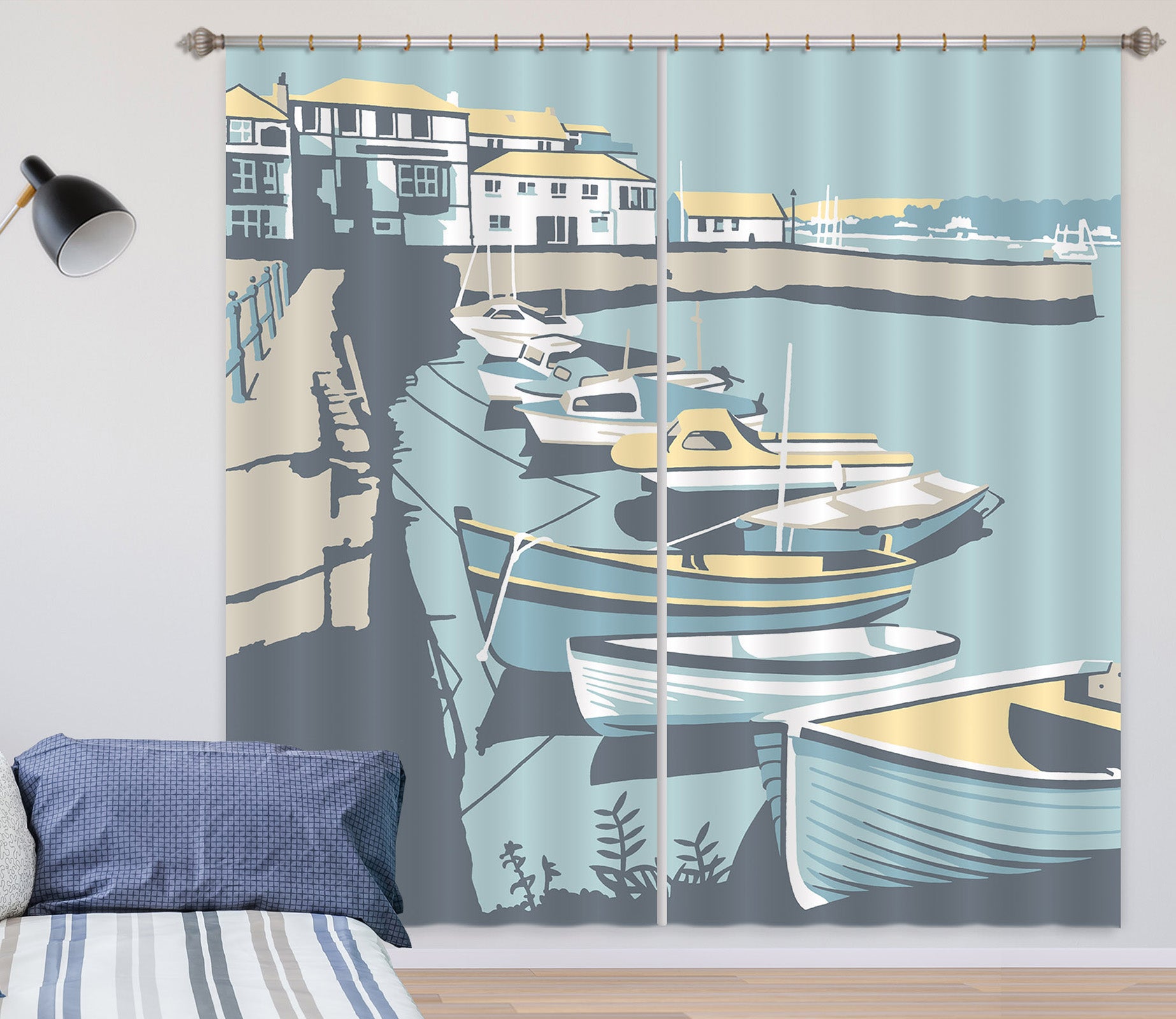 3D Falmouth 115 Steve Read Curtain Curtains Drapes