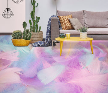 3D Sweet Feathers 1132 Floor Mural  Wallpaper Murals Self-Adhesive Removable Print Epoxy