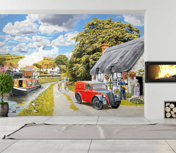 3D Parcel For Canal Cottage 1043 Trevor Mitchell Wall Mural Wall Murals