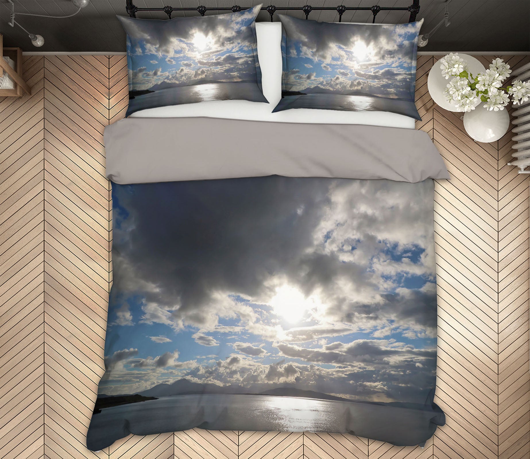 3D Sunburst Skye 1026 Jerry LoFaro bedding Bed Pillowcases Quilt