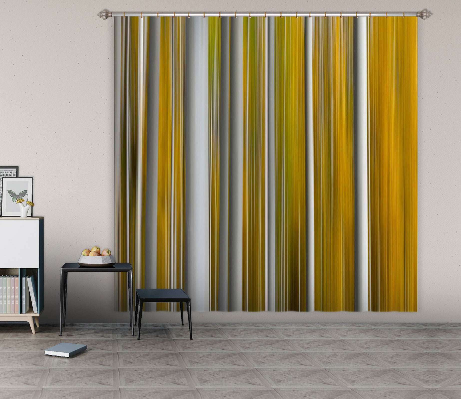 3D Colored Lines 147 Marco Carmassi Curtain Curtains Drapes