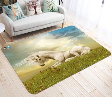 3D Sleeping Unicorn 77 Non Slip Rug Mat Mat AJ Creativity Home 