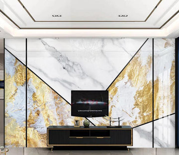 3D Three-color Puzzle 205 Wall Murals