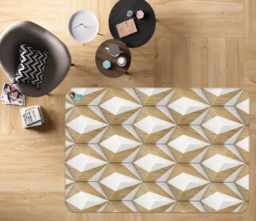 3D Stereoscopic Triangle 72 Non Slip Rug Mat Mat AJ Creativity Home 
