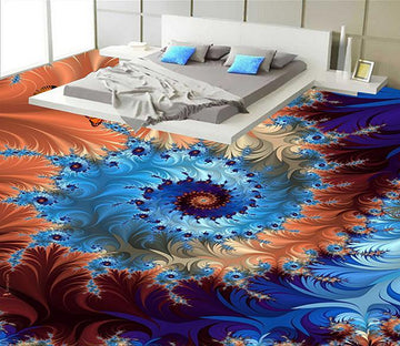 3D Color Vortex WG042 Floor Mural Wallpaper AJ Wallpaper 2 