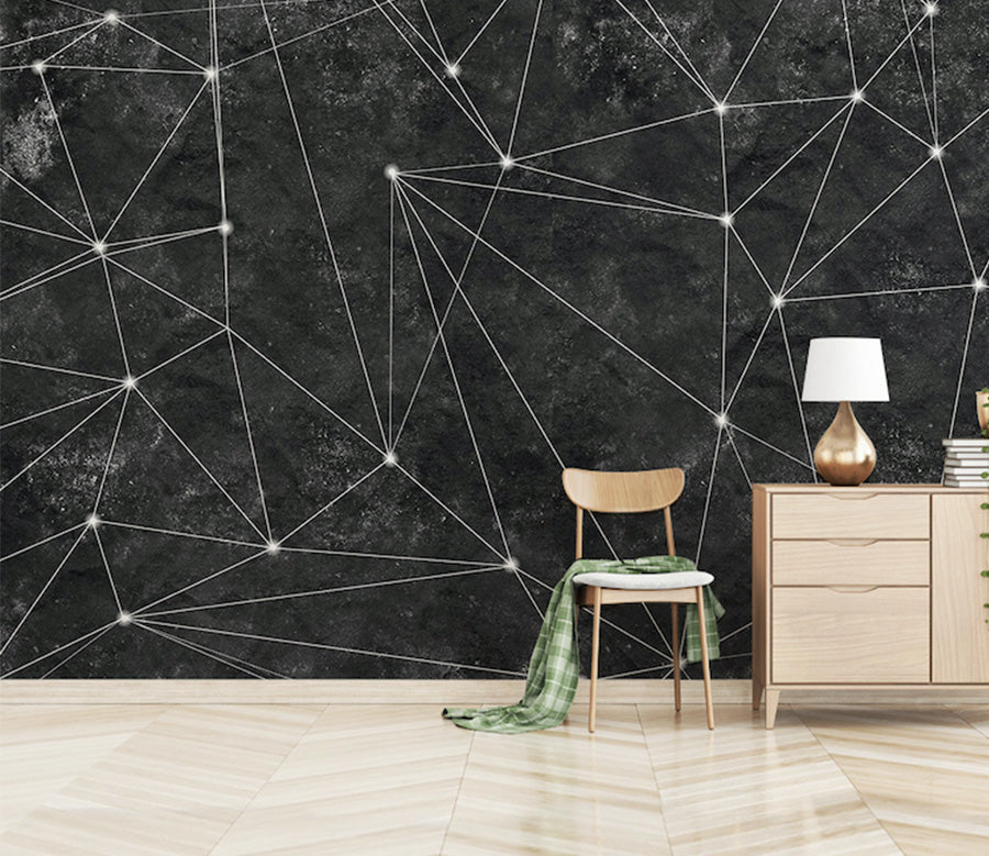 3D Triangle Light Spot WG092 Wall Murals