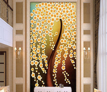 3D White Flowers 652 Wall Murals Wallpaper AJ Wallpaper 2 