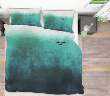 3D Green Deep Sea 176 Boris Draschoff Bedding Bed Pillowcases Quilt