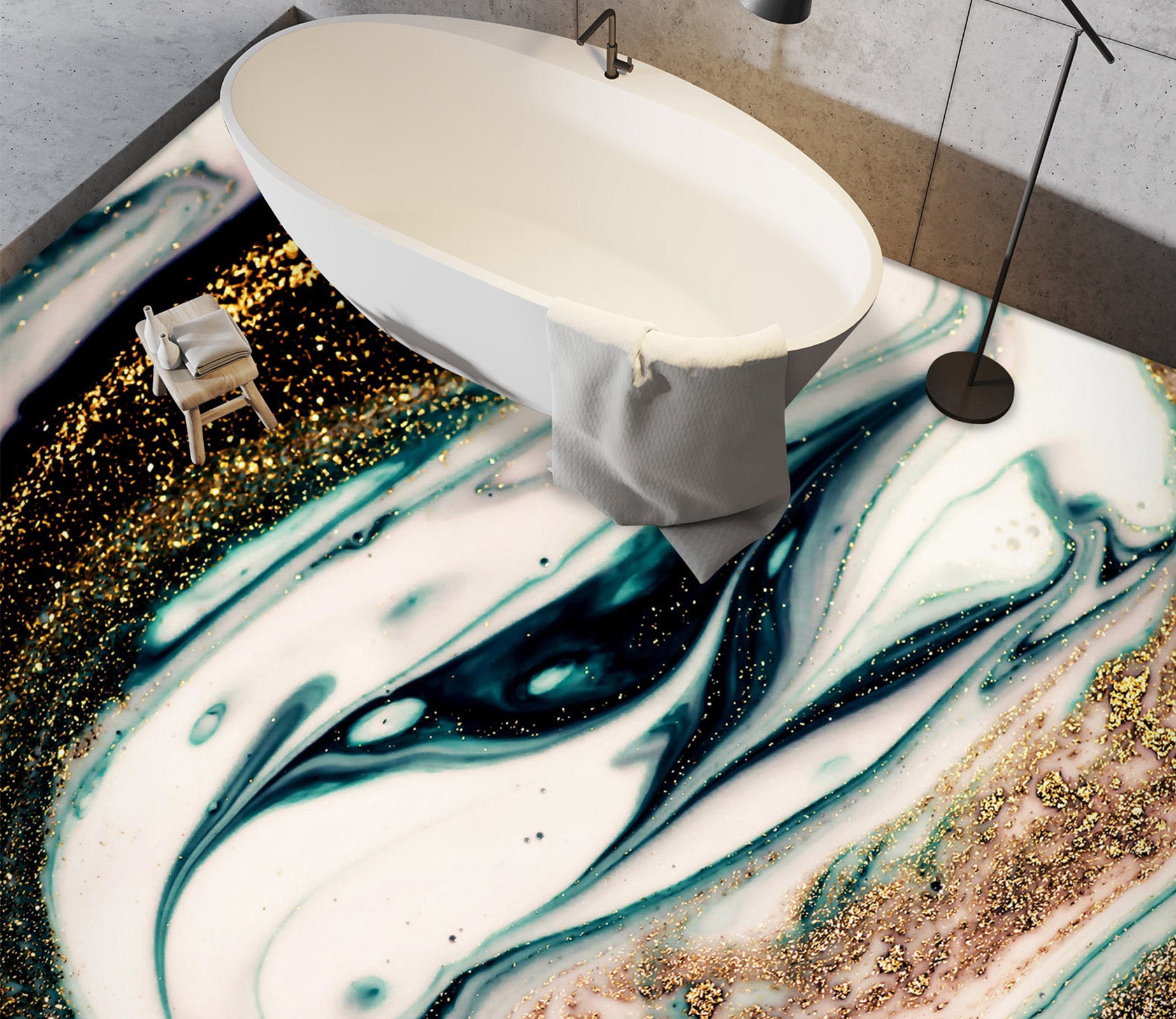 3D Texture Trend 506 Floor Mural  Wallpaper Murals Rug & Mat Print Epoxy waterproof bath floor