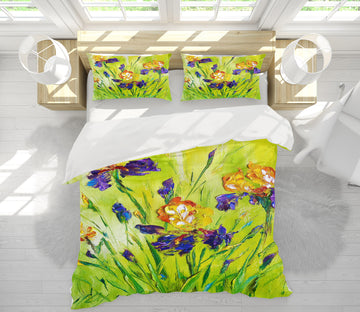 3D Paint Flower 450 Skromova Marina Bedding Bed Pillowcases Quilt