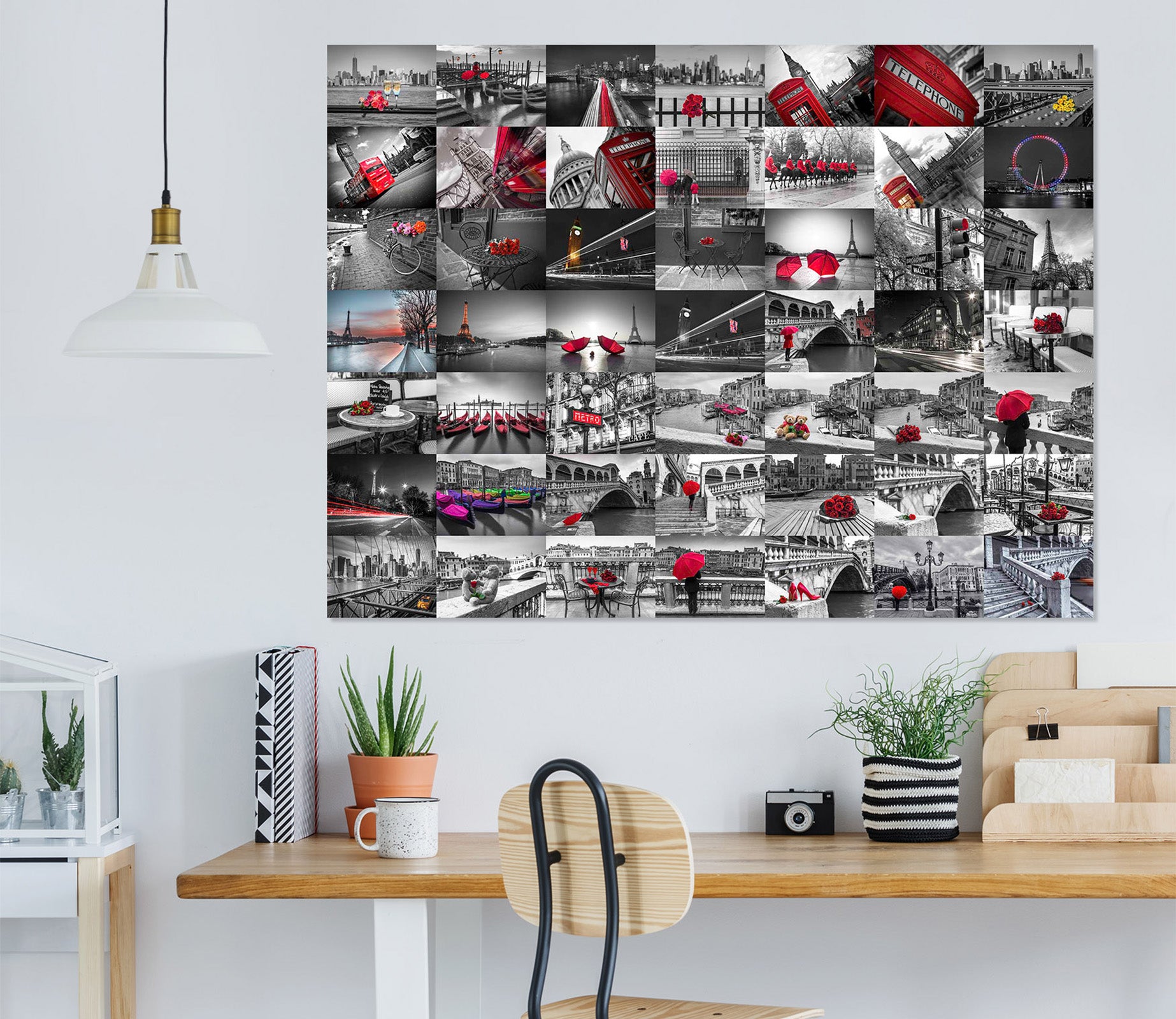 3D Grey World 011 Assaf Frank Wall Sticker