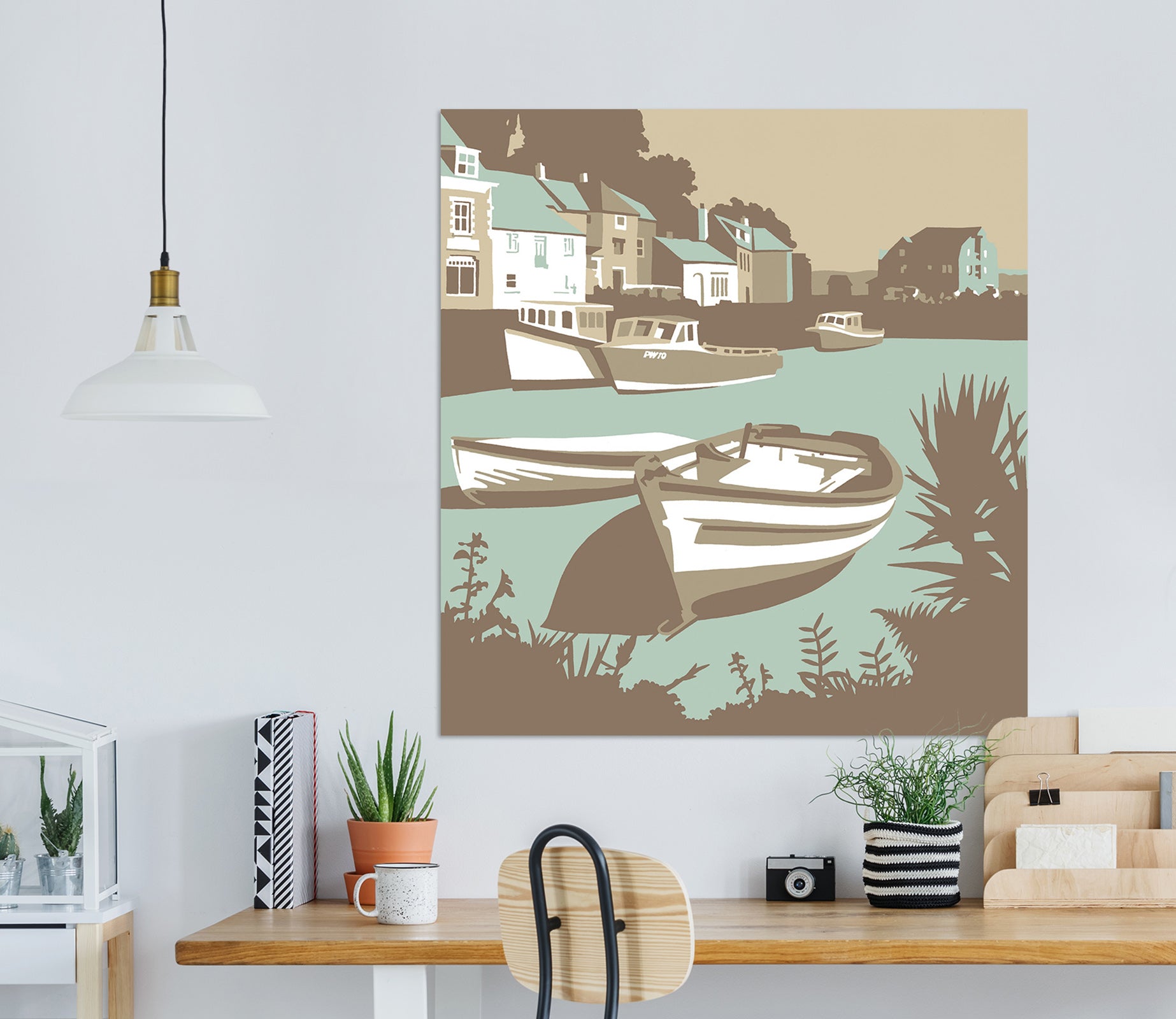 3D Padstow 040 Steve Read Wall Sticker