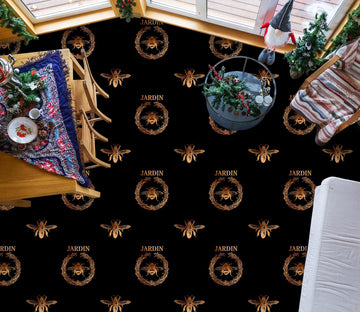 3D Insect Bee Pattern 99215 Uta Naumann Floor Mural  Wallpaper Murals Self-Adhesive Removable Print Epoxy
