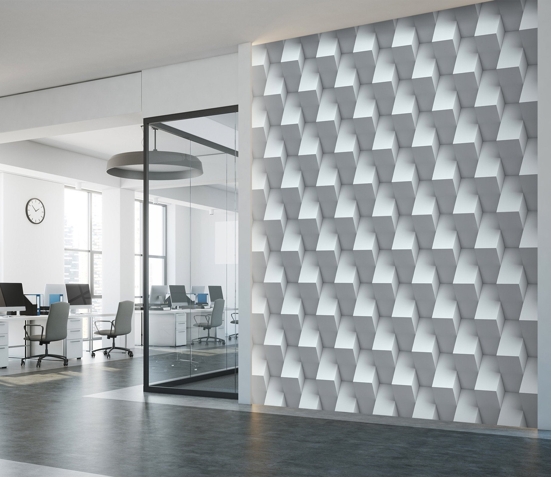 3D Interlaced Squares 09 Marble Tile Texture Wallpaper AJ Wallpaper 2 