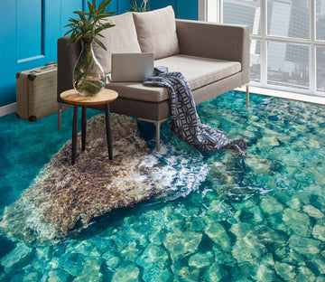 3D Cool Shallow Sea 376 Floor Mural  Wallpaper Murals Rug & Mat Print Epoxy waterproof bath floor
