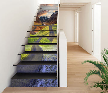3D Four Seasons Grass 411 Stair Risers