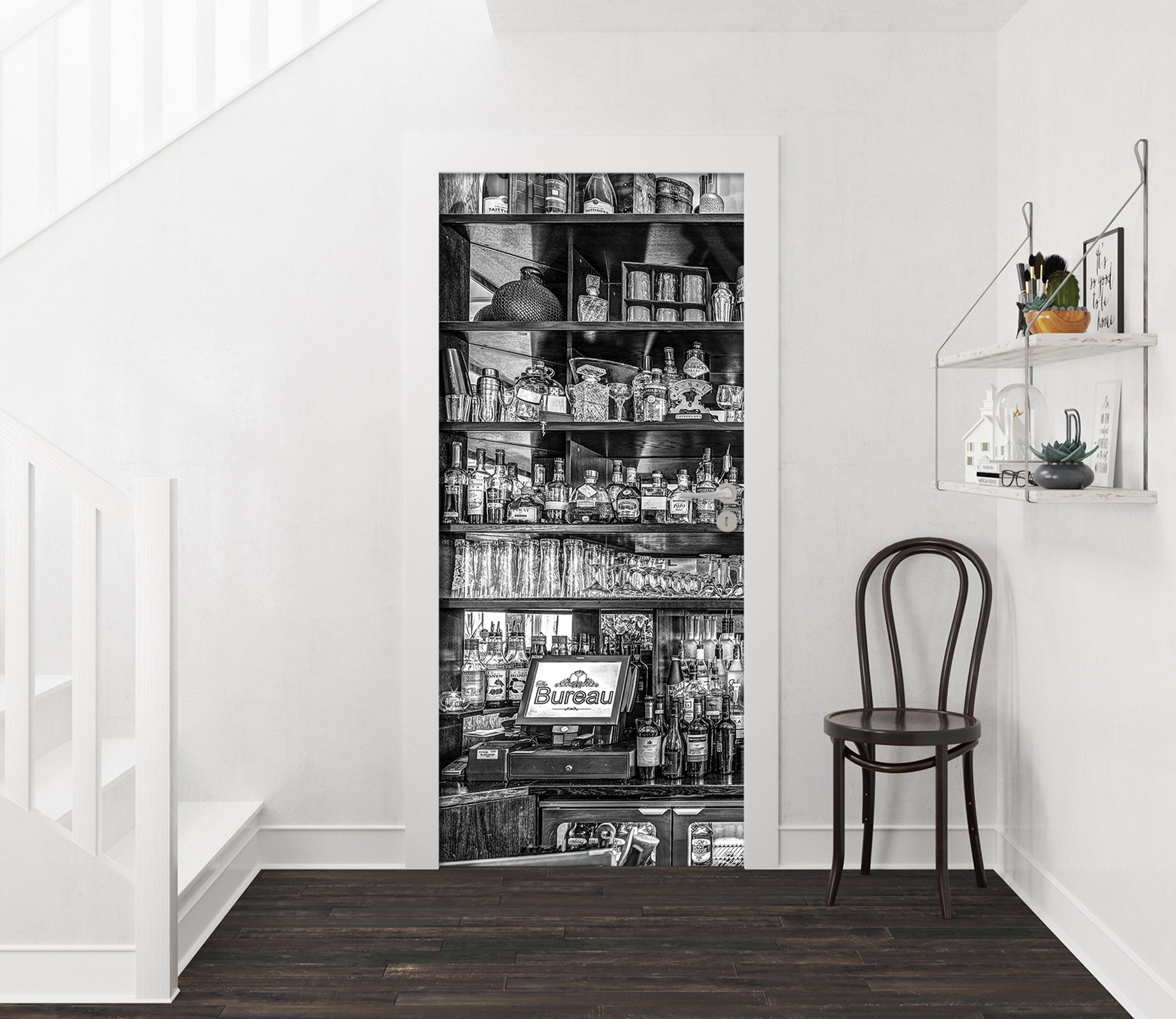 3D Wine Rack 106103 Assaf Frank Door Mural