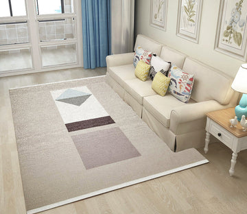 3D Color Geometry WG192 Non Slip Rug Mat Mat AJ Creativity Home 