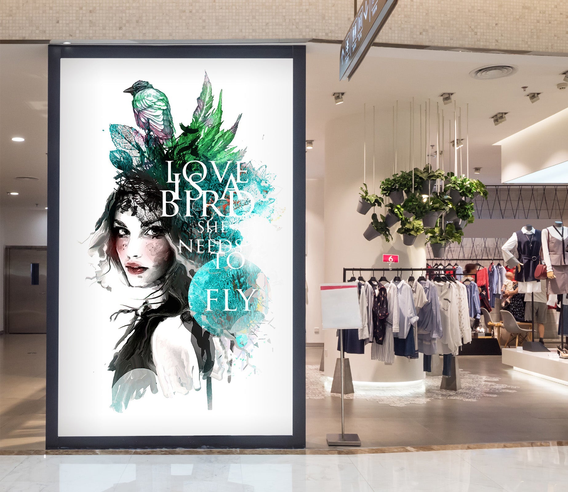 3D Green Bird Girl 148 Wall Murals Wallpaper AJ Wallpaper 