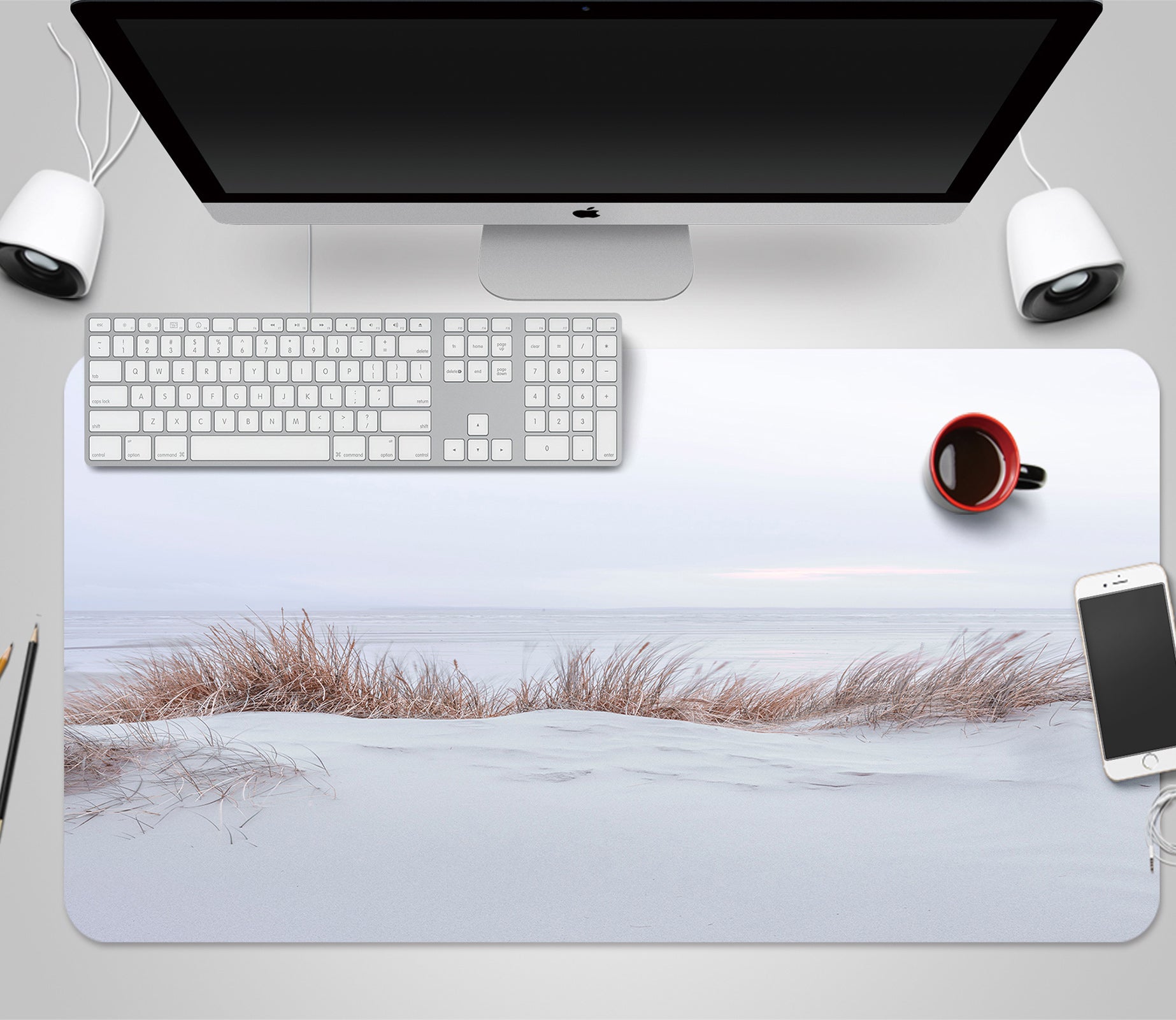 3D Grass Sand 12466 Assaf Frank Desk Mat