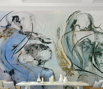 3D Ink Painting WG174 Wall Murals