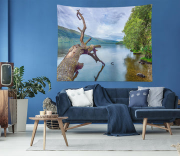 3D River Trunk 116122 Assaf Frank Tapestry Hanging Cloth Hang