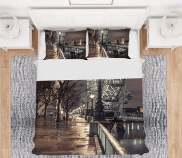 3D City Riverside 85130 Assaf Frank Bedding Bed Pillowcases Quilt