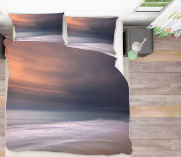 3D Sunset Sea 2143 Marco Carmassi Bedding Bed Pillowcases Quilt