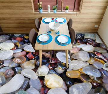 3D Noble Pebbles 1027 Floor Mural  Wallpaper Murals Self-Adhesive Removable Print Epoxy