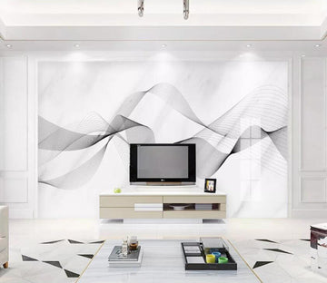 3D Black Wave WC36 Wall Murals Wallpaper AJ Wallpaper 2 
