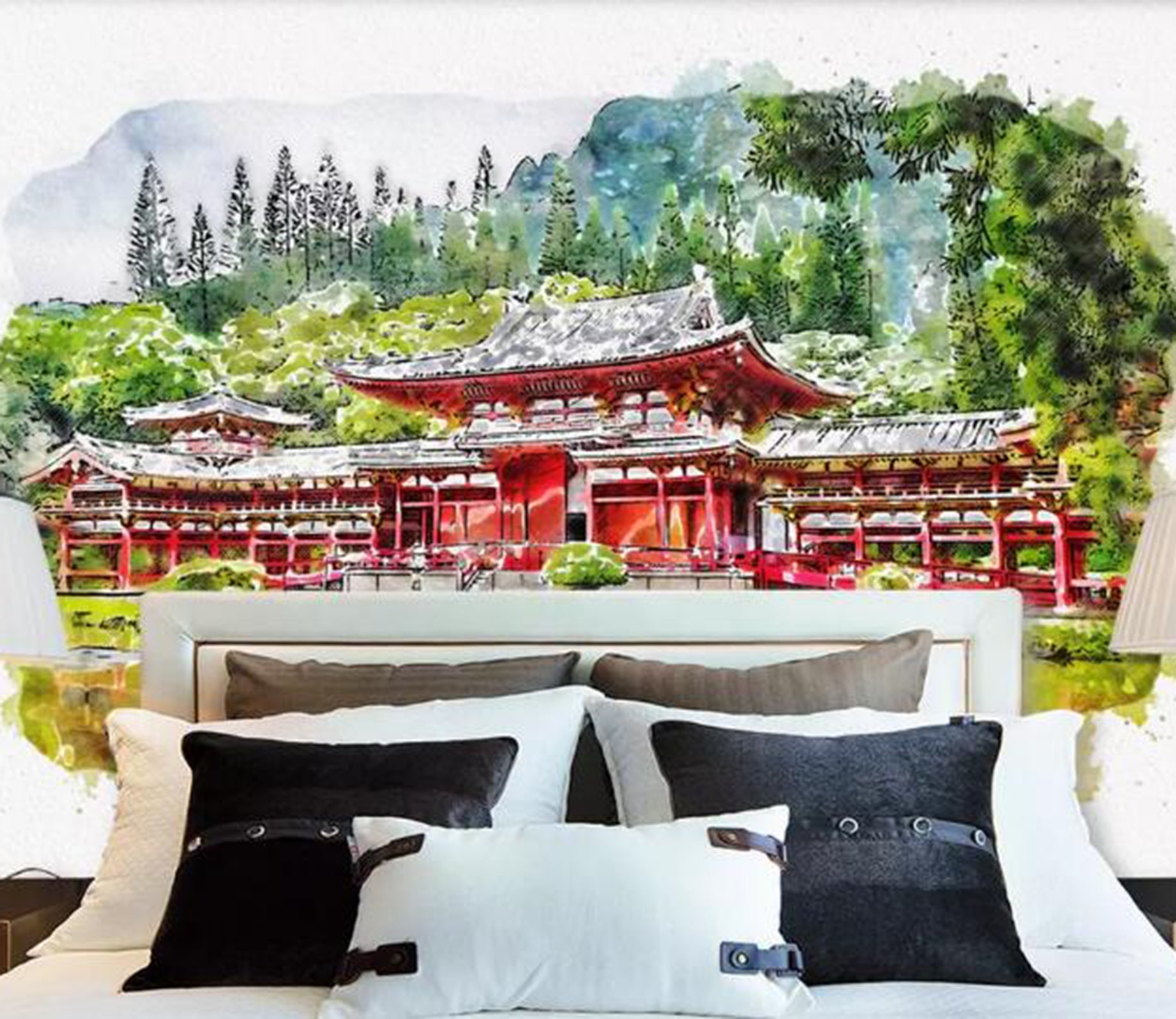 3D Palace Forest WG15 Wall Murals Wallpaper AJ Wallpaper 2 