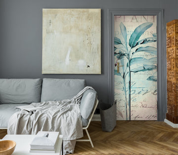 3D Leaf Pattern 11919 Andrea Haase Door Mural