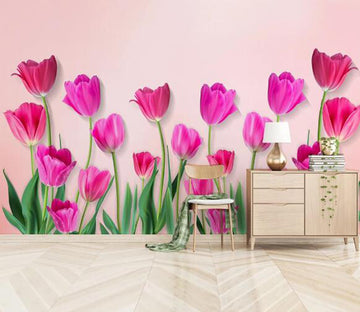 3D Red Rose WC1263 Wall Murals
