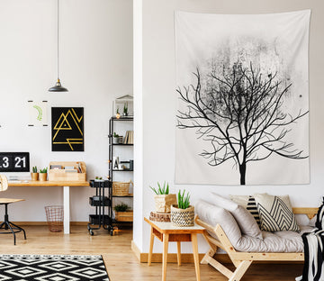 3D Tree Branch 5284 Boris Draschoff Tapestry Hanging Cloth Hang
