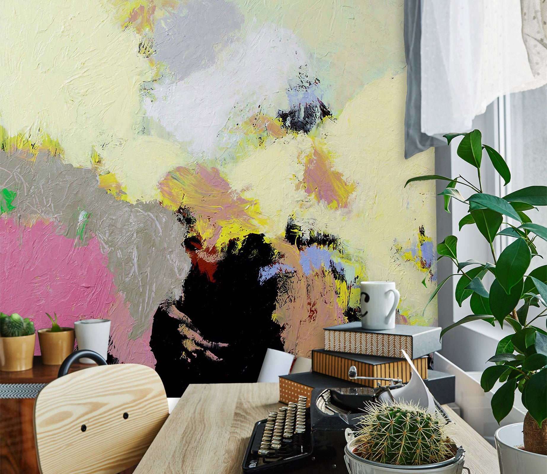 3D Warped Passages 221 Allan P. Friedlander Wall Mural Wall Murals