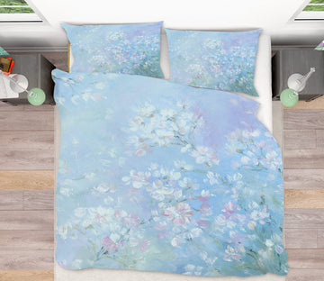 3D Flower Bush Petals 2128 Debi Coules Bedding Bed Pillowcases Quilt
