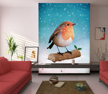 3D Bird Branch 1094 Wall Murals