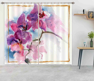 3D Painted Petals 007 Anne Farrall Doyle Curtain Curtains Drapes