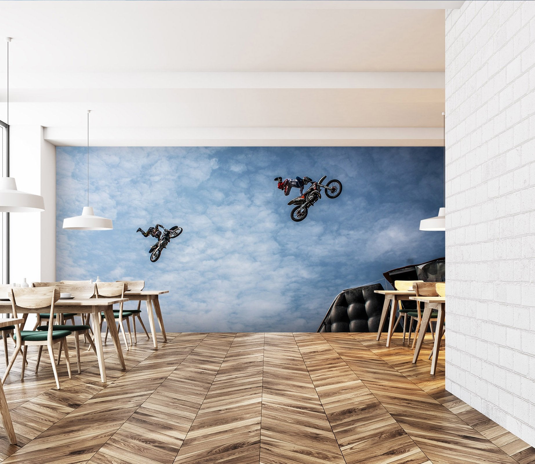3D Biker 926 Vehicle Wall Murals Wallpaper AJ Wallpaper 2 