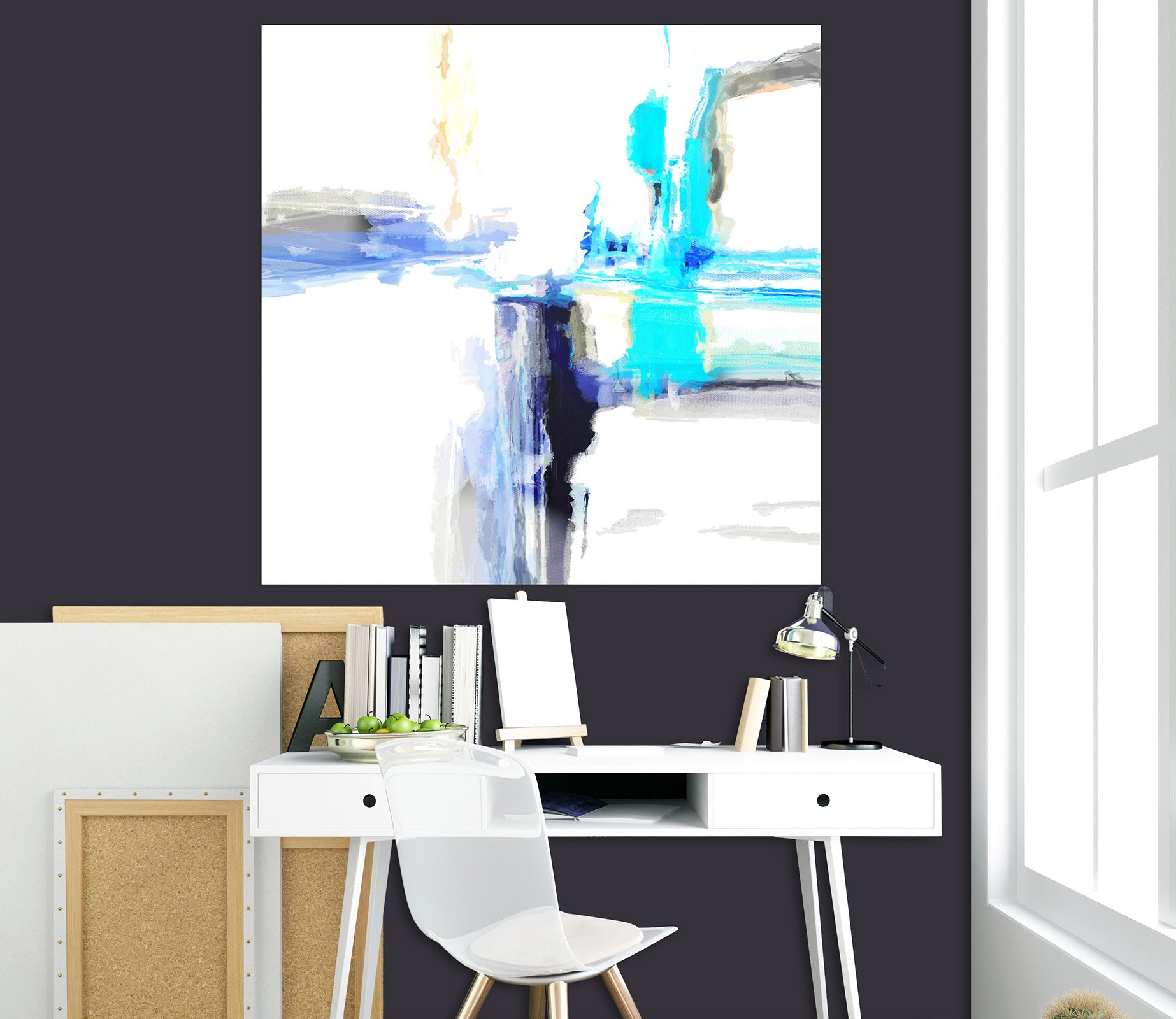 3D Color Graffiti 011 Michael Tienhaara Wall Sticker