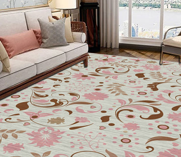 3D Colored Flowers WG527 Non Slip Rug Mat Mat AJ Creativity Home 