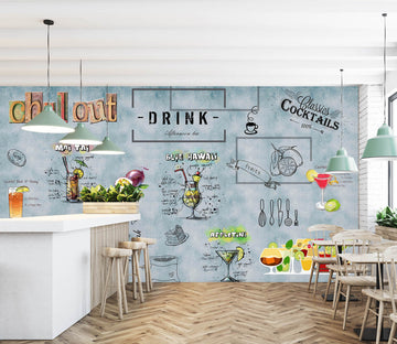 3D Color Juice 3024 Wall Murals