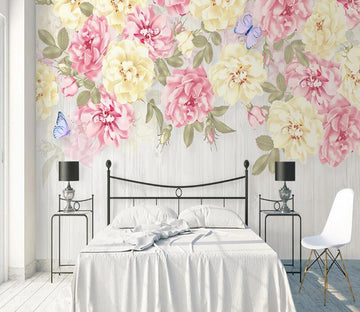 3D Color Rose Decoration 1151 Wall Murals