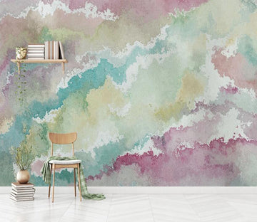 3D Layering Of Elegant Colors 2086 Wall Murals