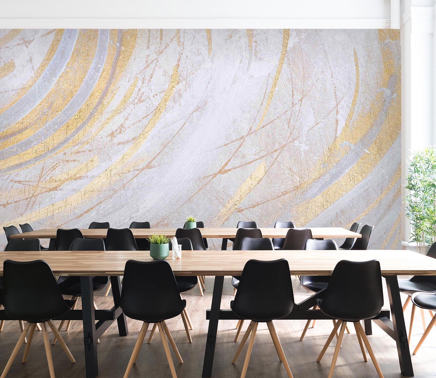 3D Gold Semicircle 49 Wallpaper AJ Wallpaper 